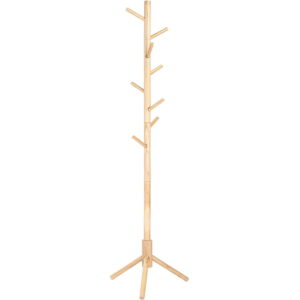 drēbju pakaramais statīvs vasagle 175 x 47 cm naturāls koks