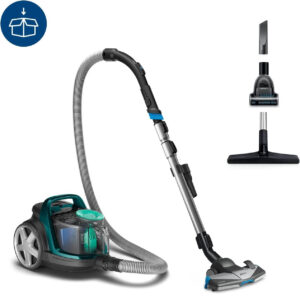 putekļu sūcējs philips powerpro active fc9555/09 bez maisiņa 900 w 1.5l
