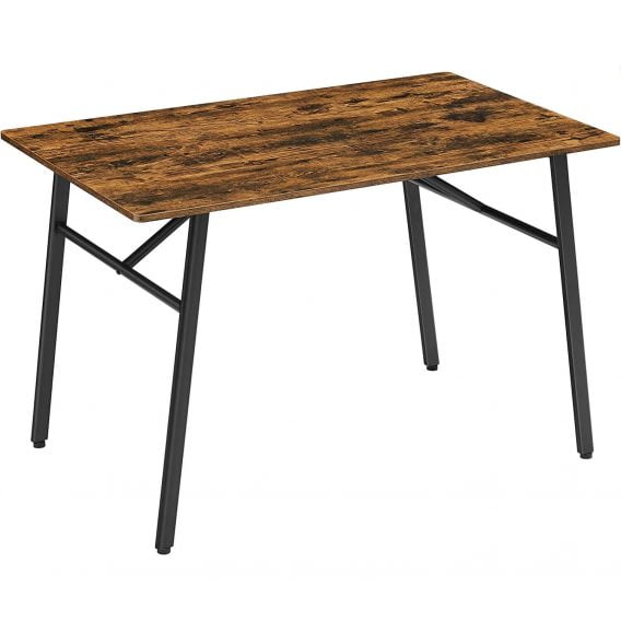 virtuves galds industrial kdt076b01 120 x 75 x 75 cm brūns, melns