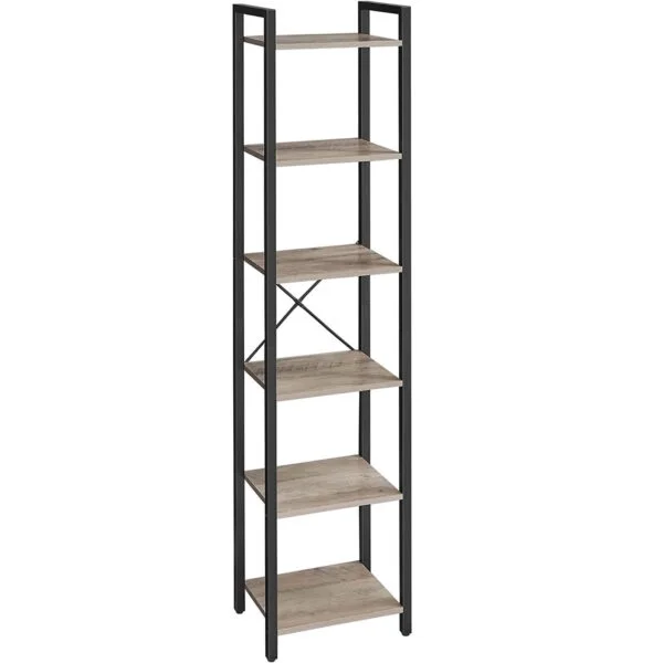 grāmatu plaukts lls101b02 40 x 30 x 187.5 cm
