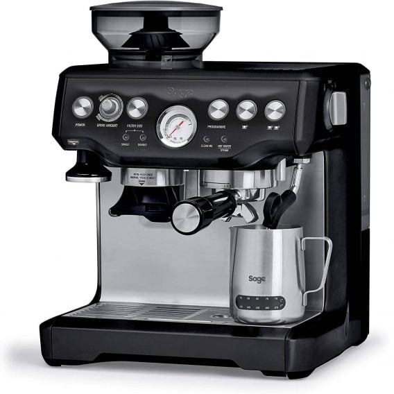 sage ses875 the barista express espresso kafijas automāts melns