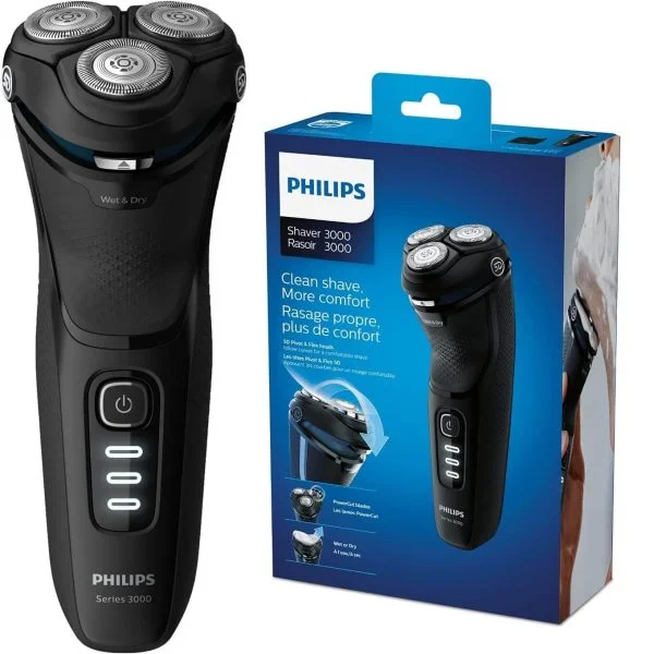 skuveklis philips series 3000 wet / dry s3233/52