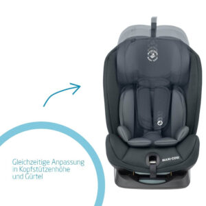 autokrēsliņš maxi cosi titan ar isofix (9 36 kg) pelēks