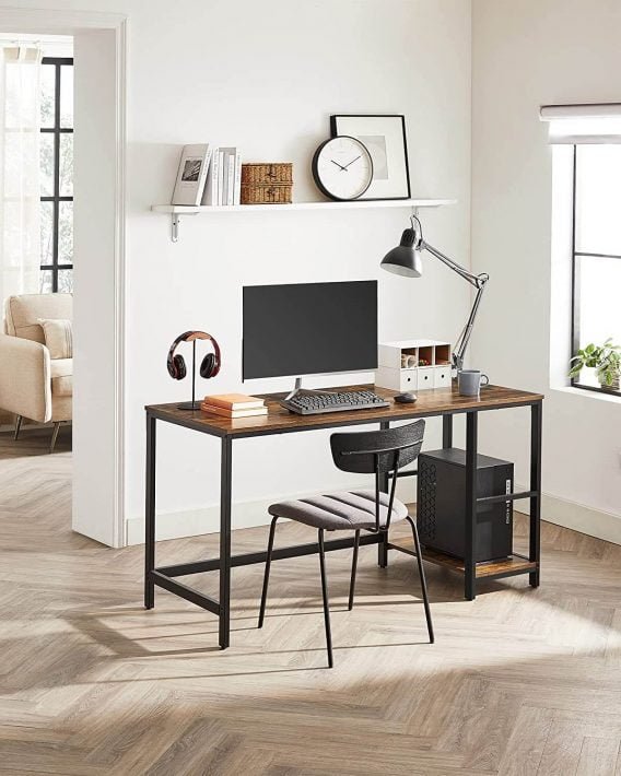 datorgalds / rakstāmgalds lwd47mb 120 x 60 x 75 cm (g x p x a) pelēks