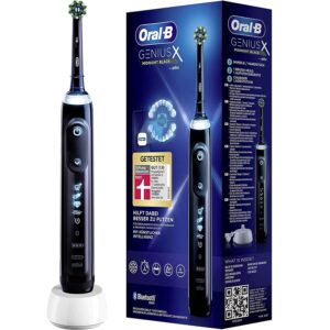 elektriskā zobu birste oral b genius x melna