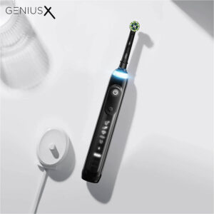 elektriskā zobu birste oral b genius x melna