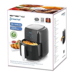 karstā gaisa friteris emerio ‎af 123544 air fryer 5.5 l 1400 w