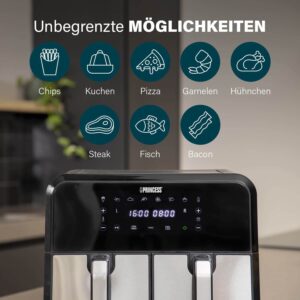 karstā gaisa friteris princess air fryer 8 l 182074