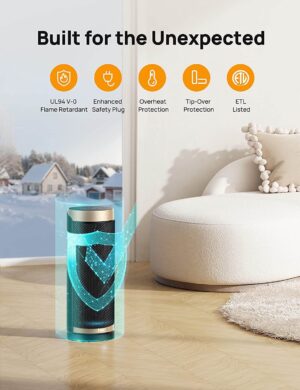 keramikas ventilatora sildītājs dreo solaris slim h3 dr hsh003