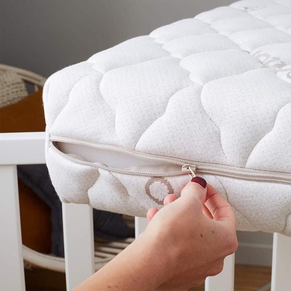 matracis p'tit lit coton bio 60 x 120 x 10 cm (francija)