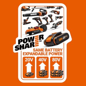 akumulatora skrūvgriezis worx powershare wx100.3 18v (20v) max. 30 nm 10 mm