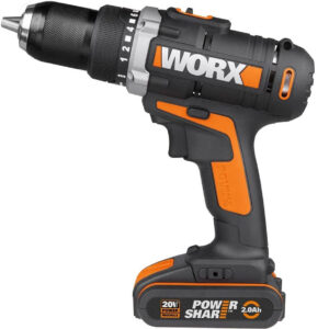 akumulatora skrūvgriezis worx wx183.1 20 v 50 nm 13 mm 2 x 2ah