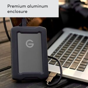 Ārējais cietais disks sandisk profesional g drive armoratd 2tb 140 mb/s sdph81g 002t gband