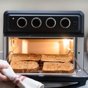 daudzfunkcionāla mini cepeškrāsns cuisinart air fryer toa60e
