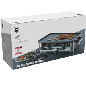 elektriskais galda grils wmf lono raclette ‎415040011, 1500 w, 8 personām