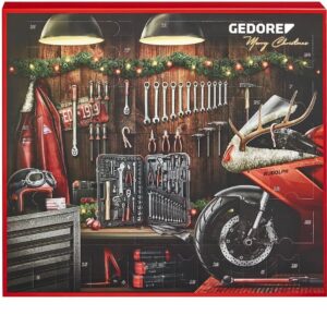 instrumentu adventes kalendārs gedore 3304900 red r49002042