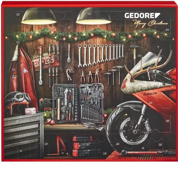 instrumentu adventes kalendārs gedore 3304900 red r49002042