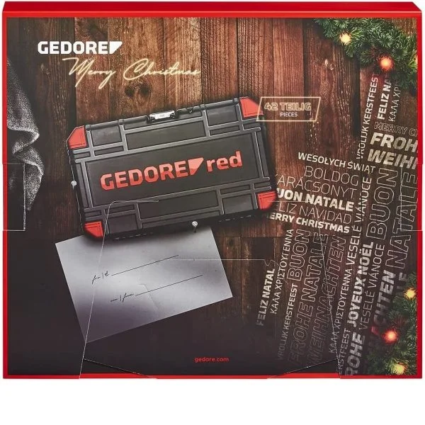 instrumentu adventes kalendārs gedore 3304900 red r49002042