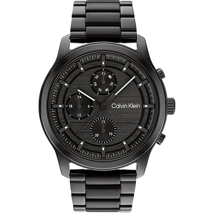 pulkstenis calvin klein 25200209, 43 mm, quartz, melns