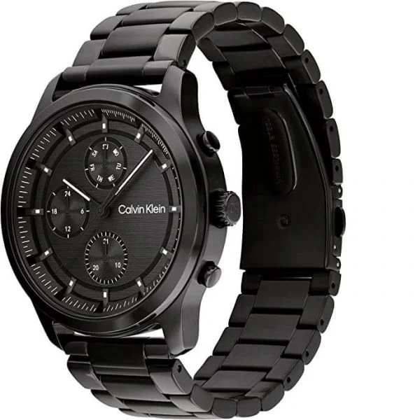 pulkstenis calvin klein 25200209, 43 mm, quartz, melns
