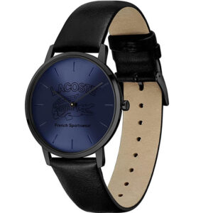 pulkstenis lacoste 2011213 unisex, 40 mm, quartz, tumši zils