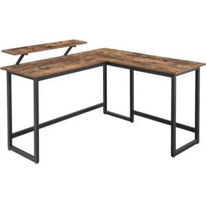 stūra datorgalds / rakstāmgalds lwd56x 140/130 x 50 x 76 cm (g x p x a) brūns