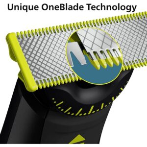 skuveklis philips oneblade pro 360 face + body qp6651/30 uzlādes stacija + ceļojumu maciņš