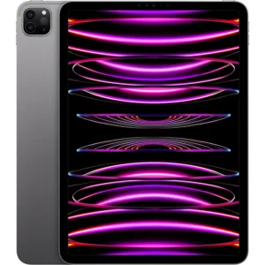 apple 2022 11" ipad pro wi fi 256 gb space gray 4. gen mnxf3hc/a