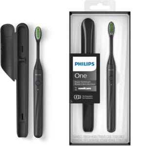 elektriskā zobu birste philips one hy1200/06 shadow black