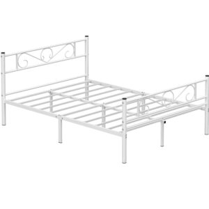 metāla rāmja gulta rmb063w01 140 x 190 cm