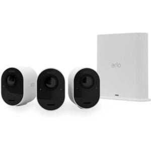 novērošanas kamera arlo ultra 2 spotlight set of 3 wifi wireless 4k night vision vms5340 200eus