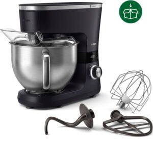 virtuves kombains philips hr7962/01 5.5 l 1000 w 8 ātrumi, proknead tehnoloģija led ekrāns