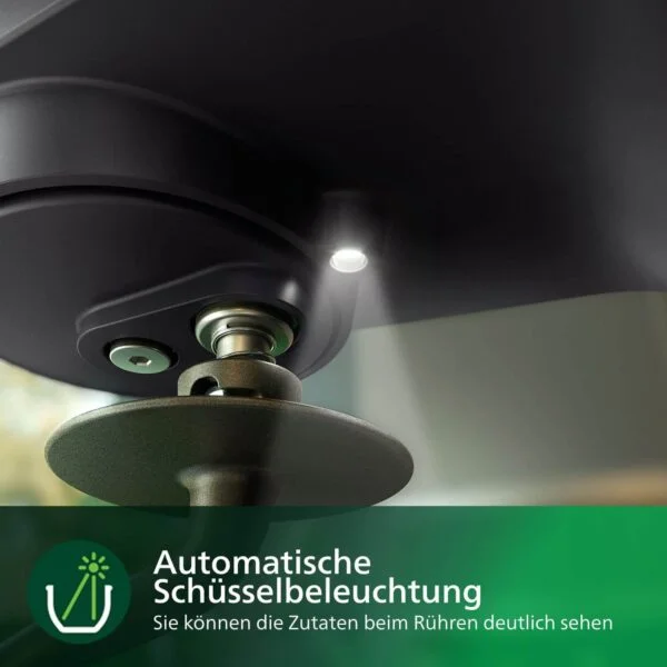 virtuves kombains philips hr7962/01 5.5 l 1000 w 8 ātrumi, proknead tehnoloģija led ekrāns