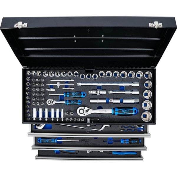 bgs 3318 intrumentu komplekts 143 gab. metāla kastē