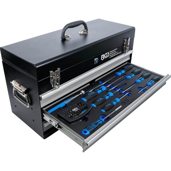 bgs 3318 intrumentu komplekts 143 gab. metāla kastē