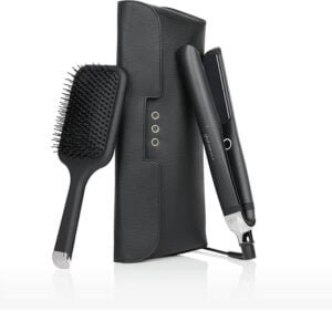 matu taisnotājs ghd platinum + styler melns dāvanu komplekts