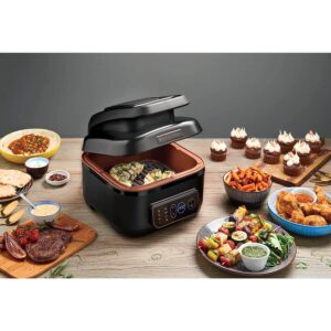 russell hobbs satisfry 26520 56 hot air fryer, grill xl 5.5 l 1745 w