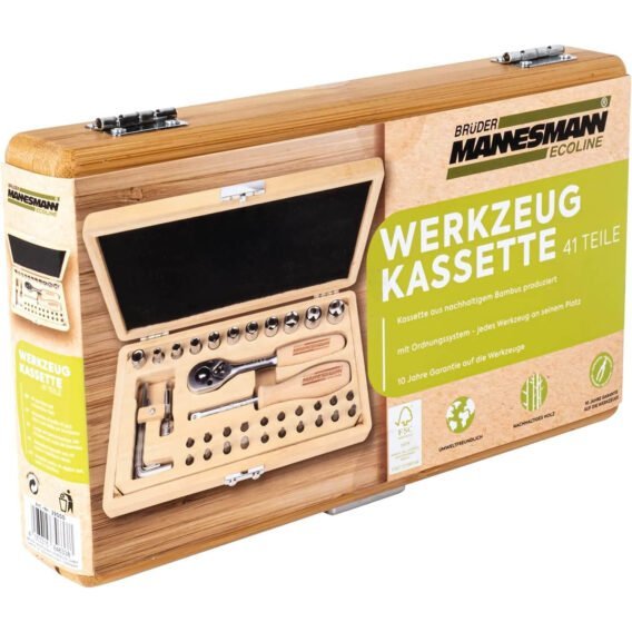 instrumentu komplekts brüder mannesmann ‎‎m29000 41 gab. bambusa