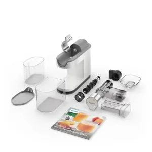 Соковыжималка медленного действия Philips Avance Collection MicroMasticating 200 Вт HR1945/80 белый 2 lēnā sulu spiede philips avance collection micromasticating 200 w hr1945/80 balts