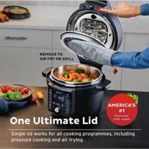 multivārāmais katls instant pot duo crisp ar ultimate vāku + hot air fryer 13 in 1 6.2 l 1500w 140 0059 01 eu