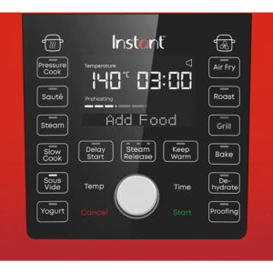 multivārāmais katls instant pot duo crisp ar ultimate vāku + hot air fryer 13 in 1 6.2 l 1500w 140 0059 01 eu