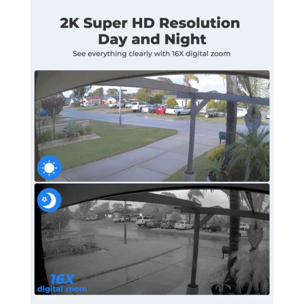 novērošanas kamera reolink 2k 4mp ptz 3g/4g lte, 355°/140° + 32gb sd karte un saules panelis