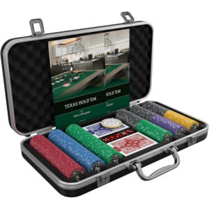 pokera komplekts bullets playing cards silvio deluxe 300 keramikas žetoni