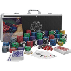 pokera komplekts bullets playing cards tony deluxe 500 māla žetoni