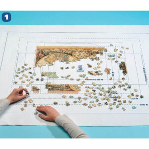 puzles paklājiņš schmidt puzzle pad 57988 500 3000 gab.