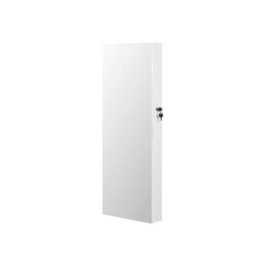 rotaslietu skapis ar spoguli jjc001w01 balts