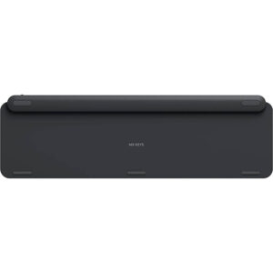 klaviatūra logitech mx keys advanced wireless, bluetooth, usb c, uk qwerty, graphite