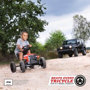 velokarts berg go kart buzzy jeep rubicon, 2 5 gadi