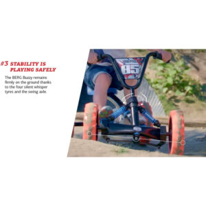 velokarts berg go kart buzzy nitro, 2 5 gadi