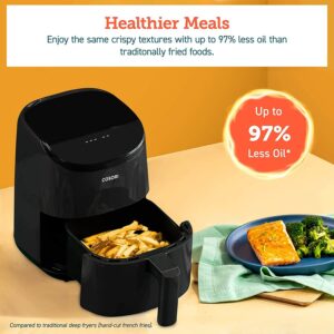 karstā gaisa friteris cosori mini 2 l air fryer 900w caf li211